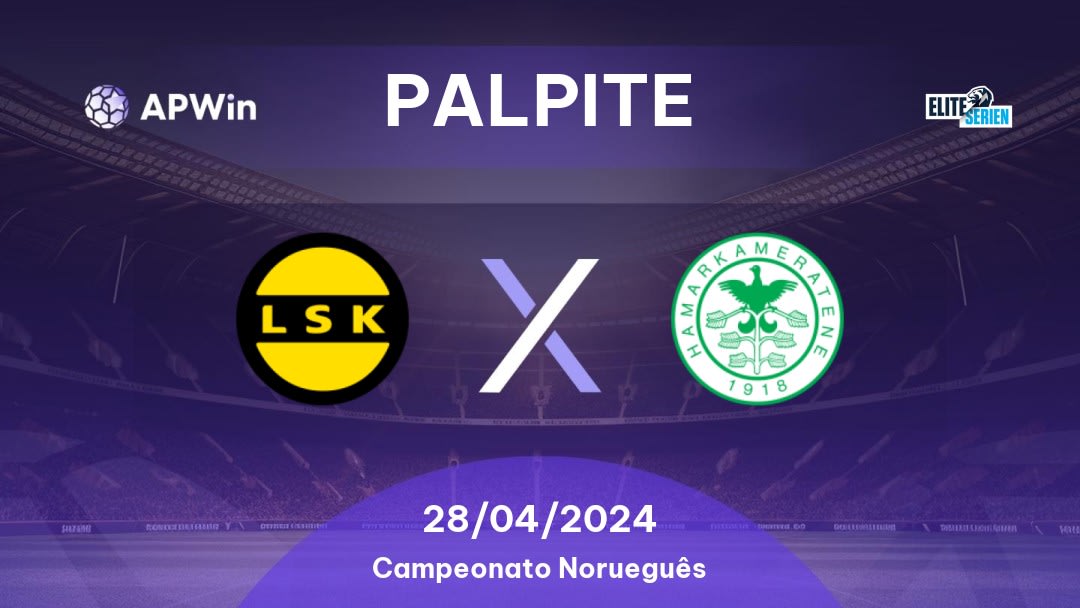 Palpite Lillestrøm x HamKam: 28/04/2024 - Campeonato Norueguês