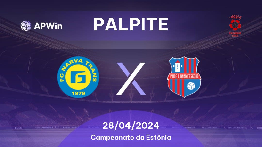 Palpite Trans x Paide: 28/04/2024 - Campeonato da Estônia