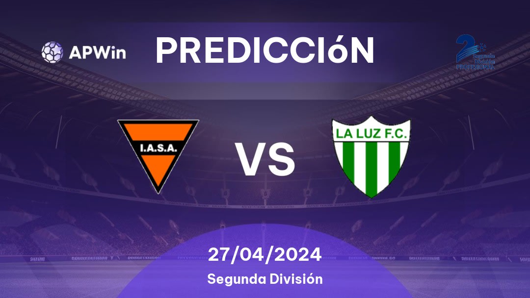 Predicciones Sud América vs La Luz: 27/04/2024 - Uruguay Segunda División