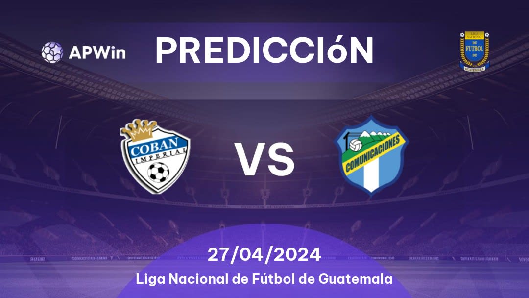 Predicciones Cobán Imperial vs Comunicaciones: 10/12/2022 - Guatemala Liga Nacional de Fútbol de Guatemala