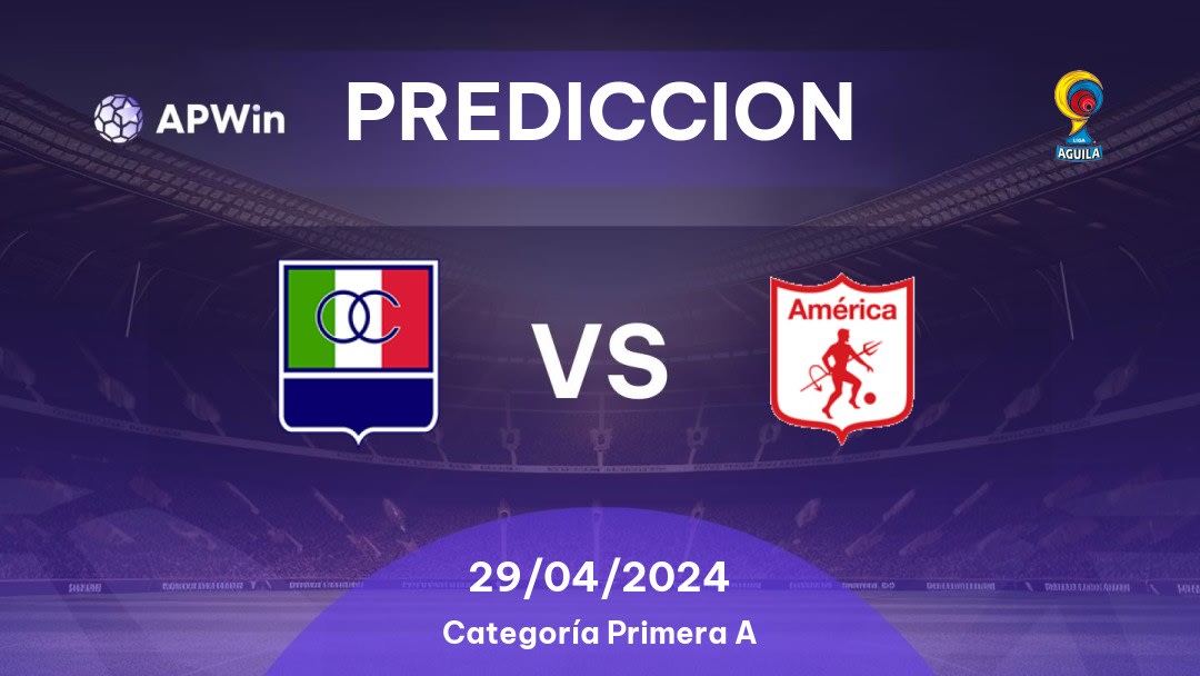 Predicciones Once Caldas vs América de Cali: 29/04/2024 - Colombia Categoría Primera A