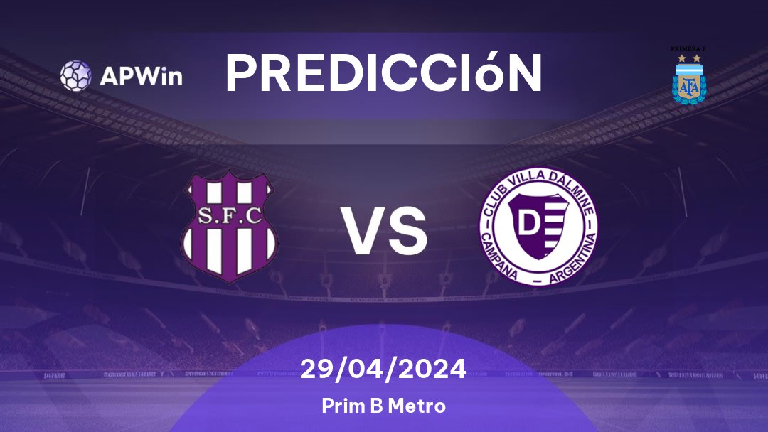 Predicciones Sacachispas vs Villa Dálmine: 29/04/2024 - Argentina Prim B Metro