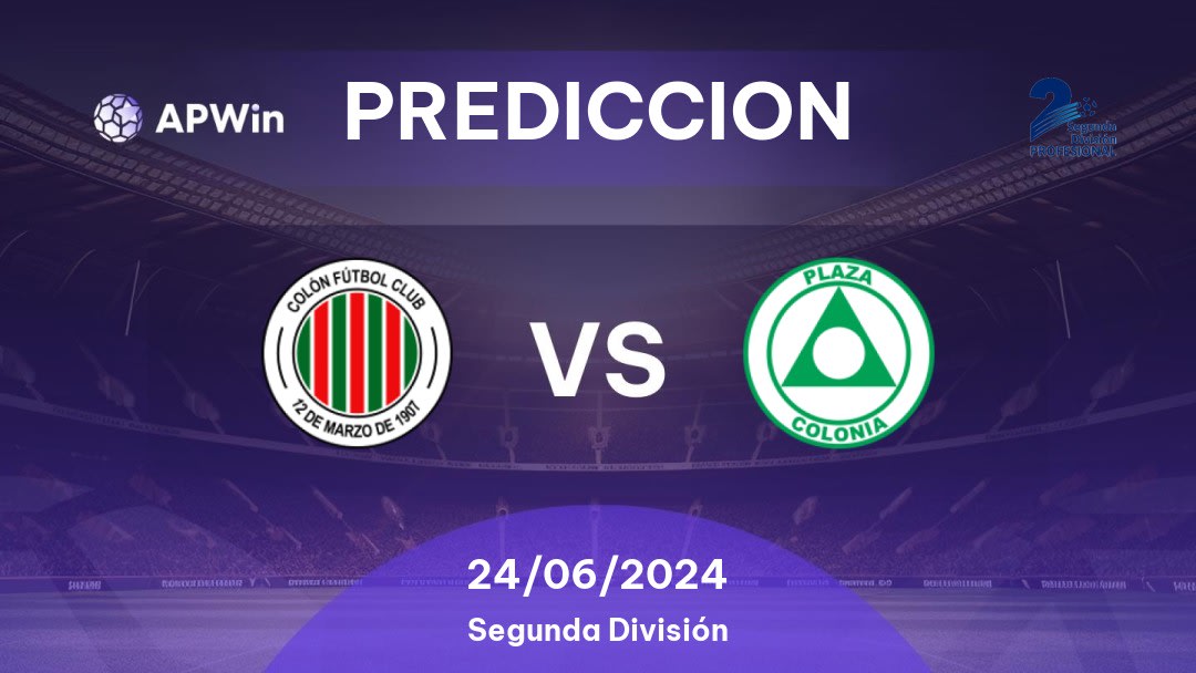 Predicciones Colón vs Plaza Colonia: 27/04/2024 - Uruguay Segunda División