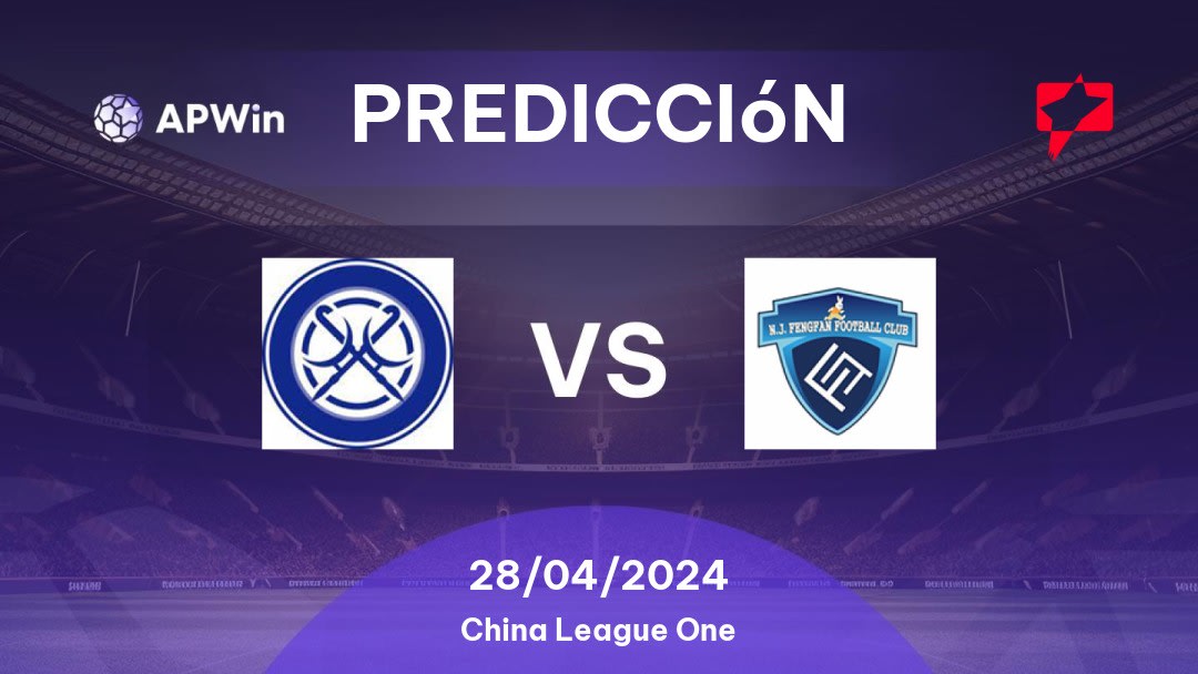 Predicciones Wuxi Wugou vs Nanjing City: 28/04/2024 - China China League One