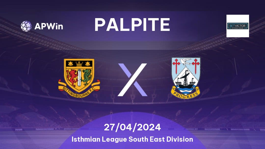Palpite Sittingbourne x Littlehampton Town: 27/04/2024 - Isthmian League South East Division