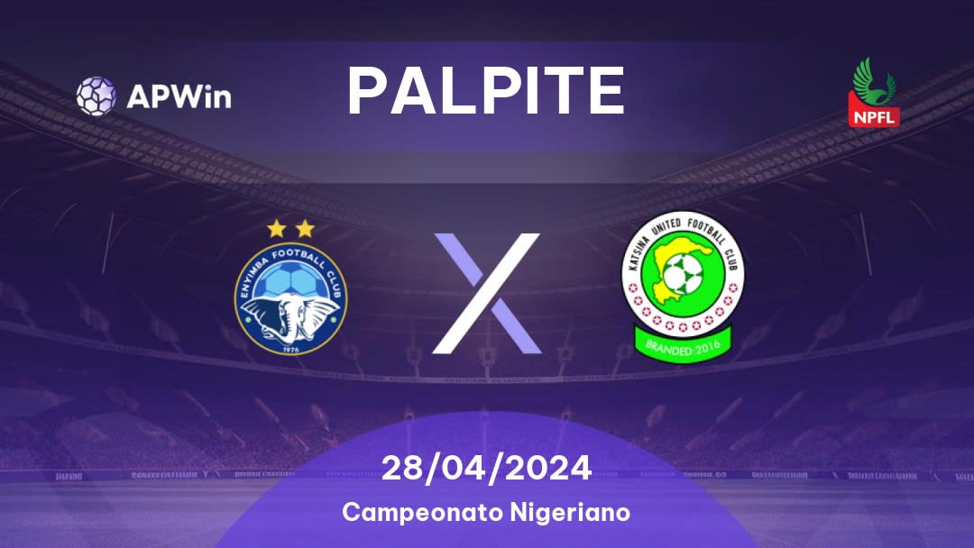 Palpite Enyimba x Katsina United: 28/04/2024 - Campeonato Nigeriano