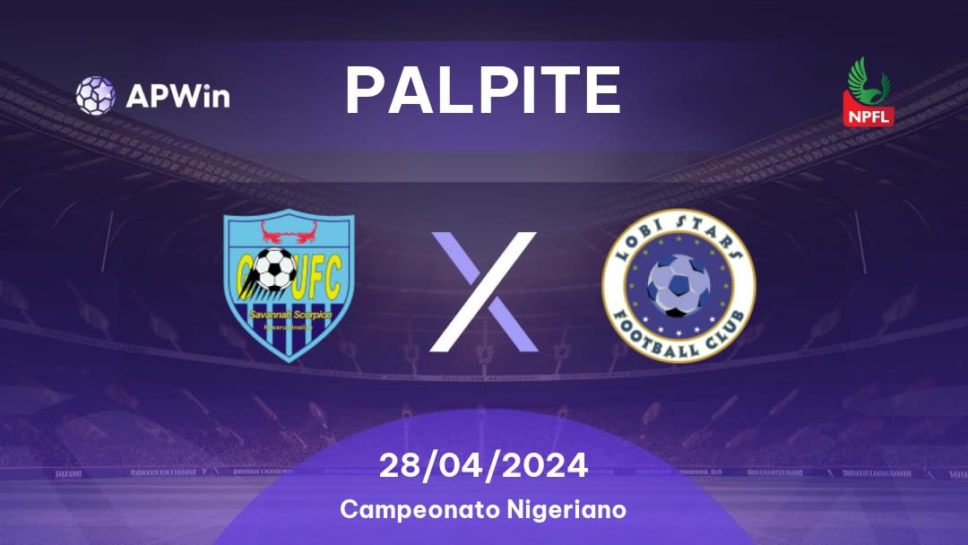 Palpite Gombe United x Lobi Stars: 28/04/2024 - Campeonato Nigeriano