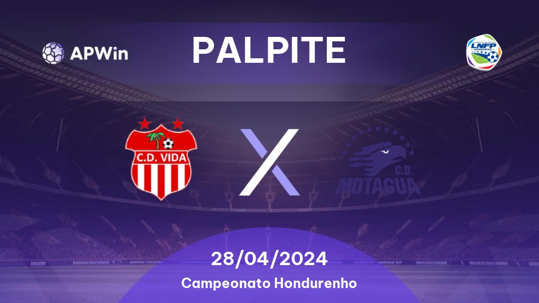 Palpite Vida x Motagua: 28/04/2024 - Campeonato Hondurenho