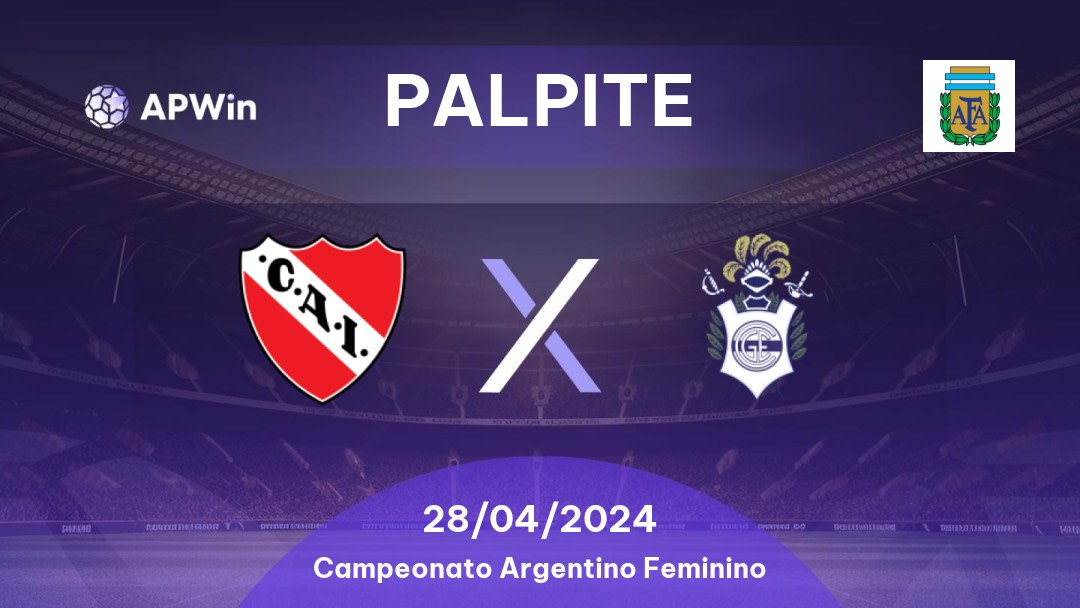 Palpite Independiente Women x Gimnasia La Plata W: 28/04/2024 - Campeonato Argentino Feminino