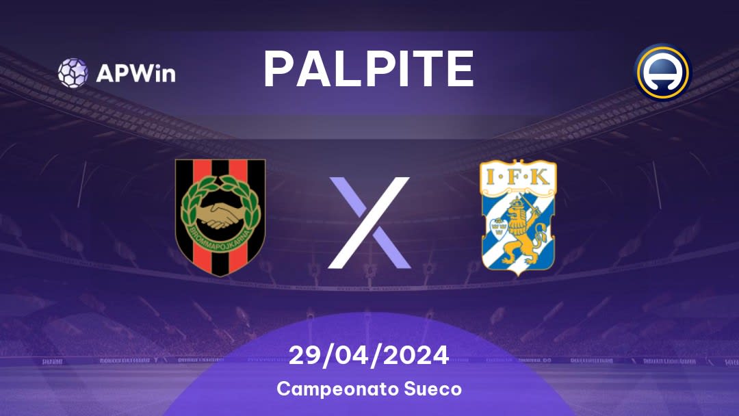 Palpite Brommapojkarna x IFK Göteborg: 29/04/2024 - Campeonato Sueco