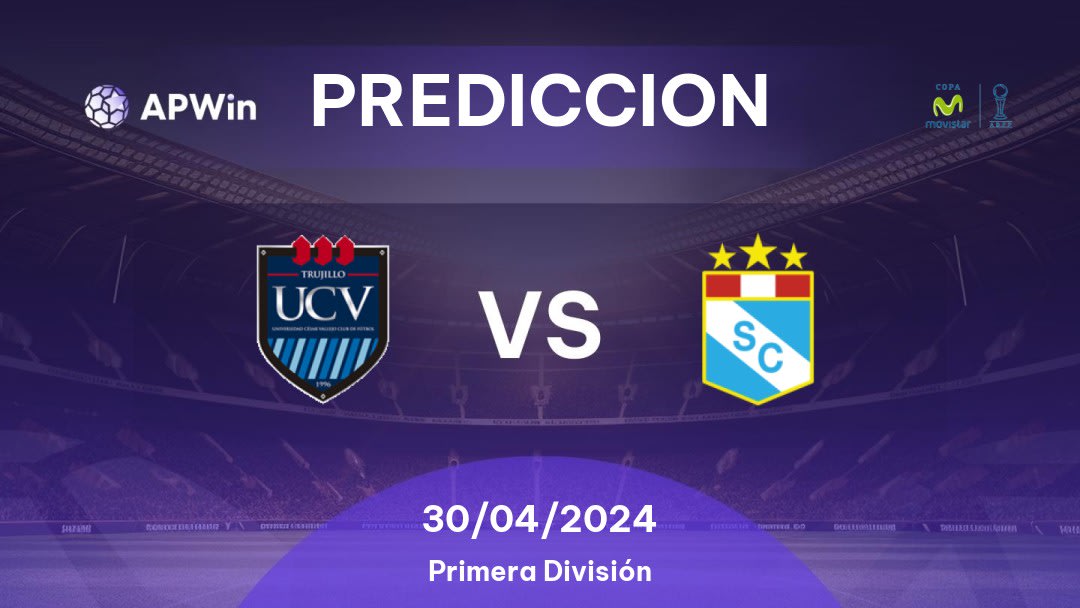 Predicciones César Vallejo vs Sporting Cristal: 30/04/2024 - Perú Primera División