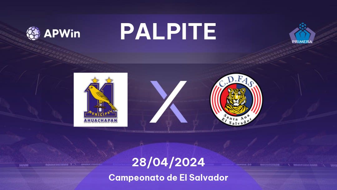 Palpite Once Municipal x FAS: 28/04/2024 - Campeonato de El Salvador