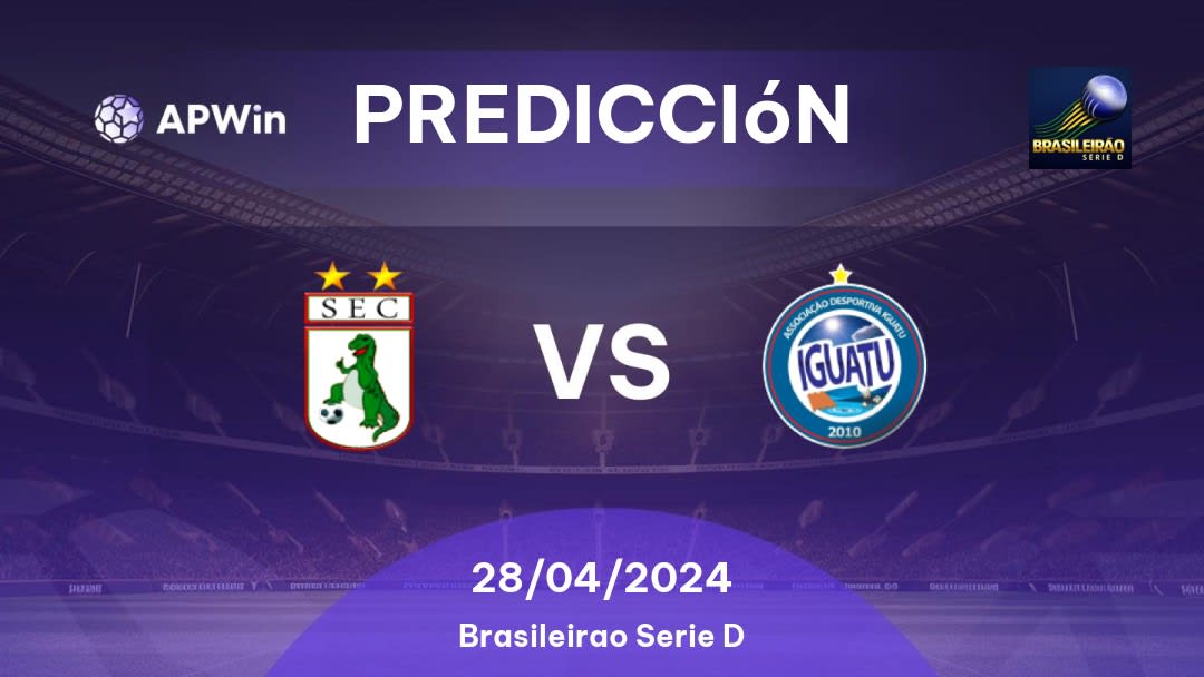 Predicciones Sousa vs Iguatu: 28/04/2024 - Brasil Brasileirão Série D
