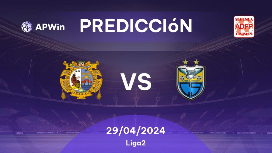 Predicciones San Marcos vs Carlos Stein: 29/04/2024 - Perú Segunda División