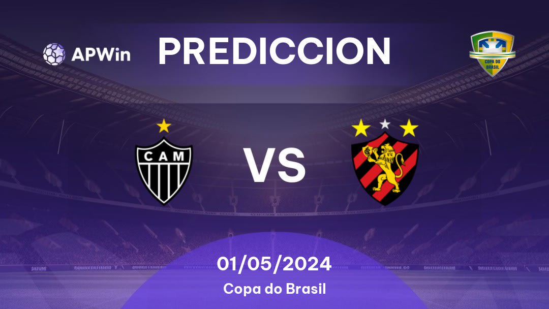 Predicciones Atlético MG vs Sport Recife: 01/05/2024 - Brasil Copa do Brasil