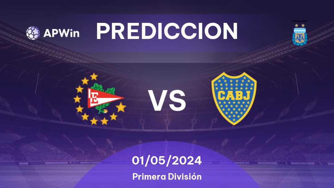 Predicciones Estudiantes vs Boca Juniors: 30/04/2024 - Argentina Primera División