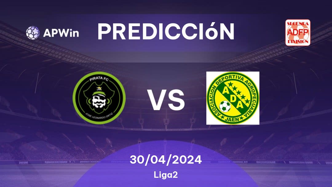 Predicciones Molinos El Pirata vs Deportiva Agropecuaria: 30/04/2024 - Perú Segunda División