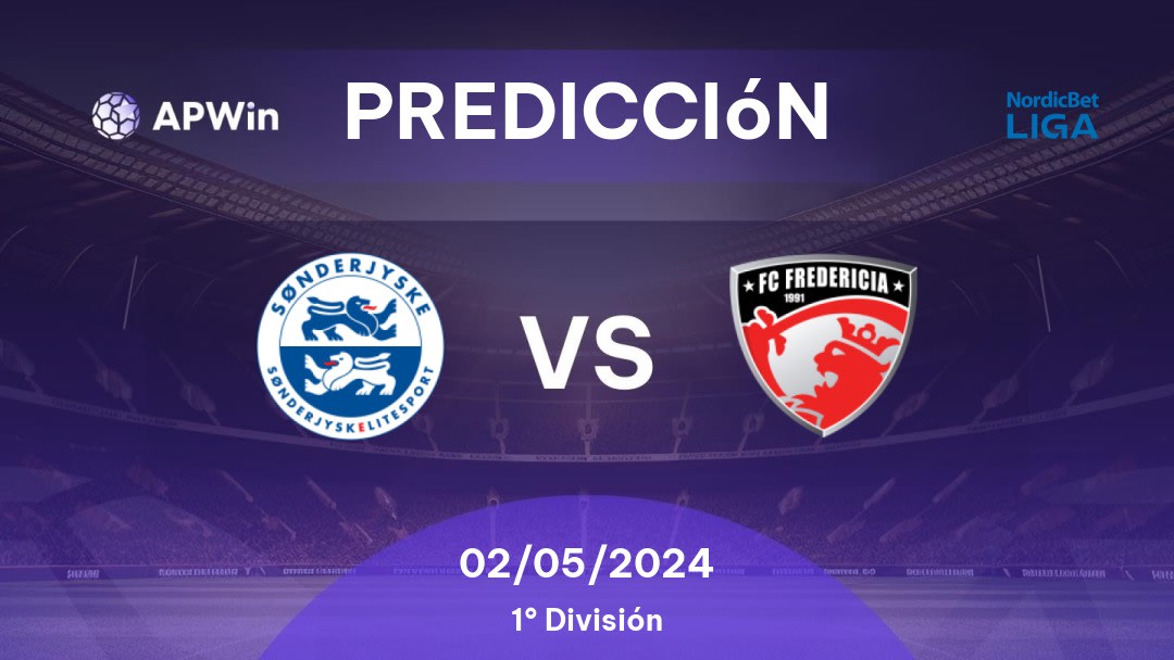 Predicciones SønderjyskE vs Fredericia: 02/05/2024 - Dinamarca 1st Division