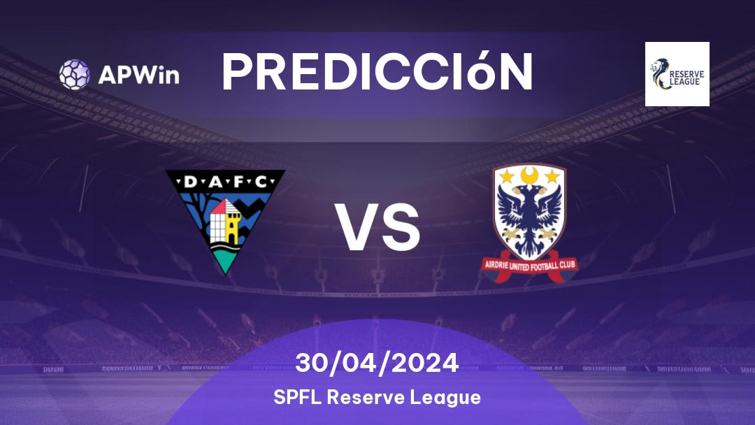 Predicciones Dunfermline Res. vs Airdrieonians Res.: 30/04/2024 - Escocia SPFL Reserve League