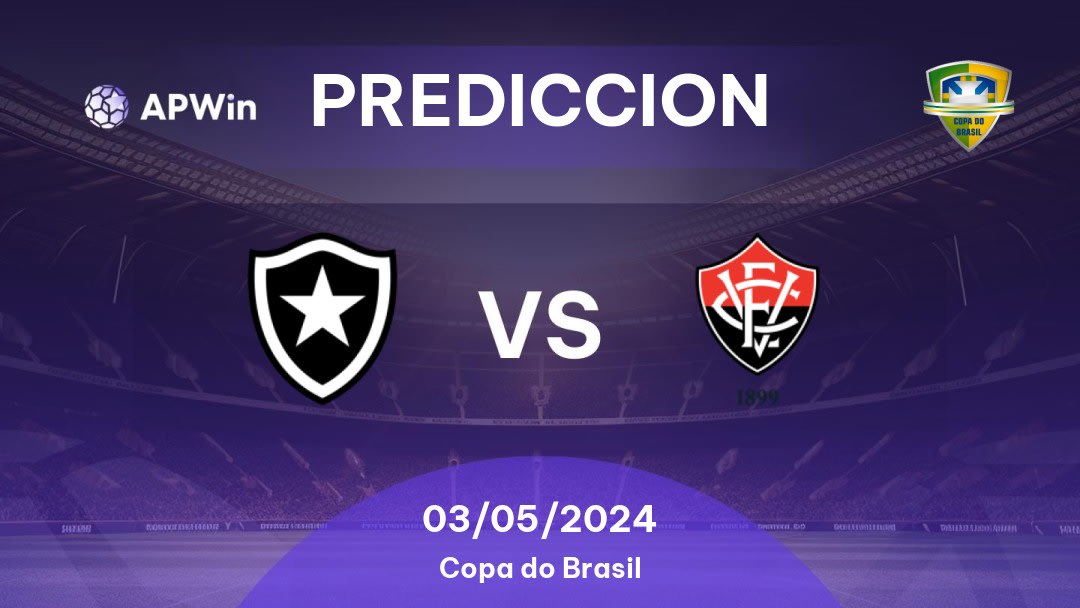 Predicciones Botafogo vs Vitória: 02/05/2024 - Brasil Copa do Brasil