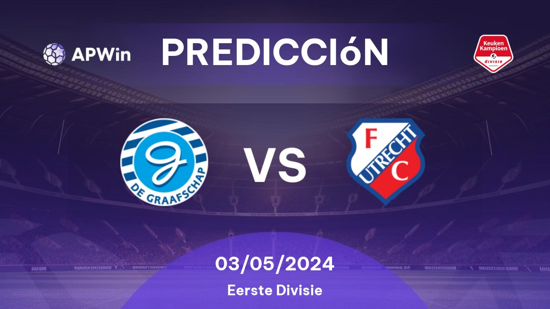 Predicciones De Graafschap vs Utrecht II: 03/05/2024 - Países Bajos Eerste Divisie