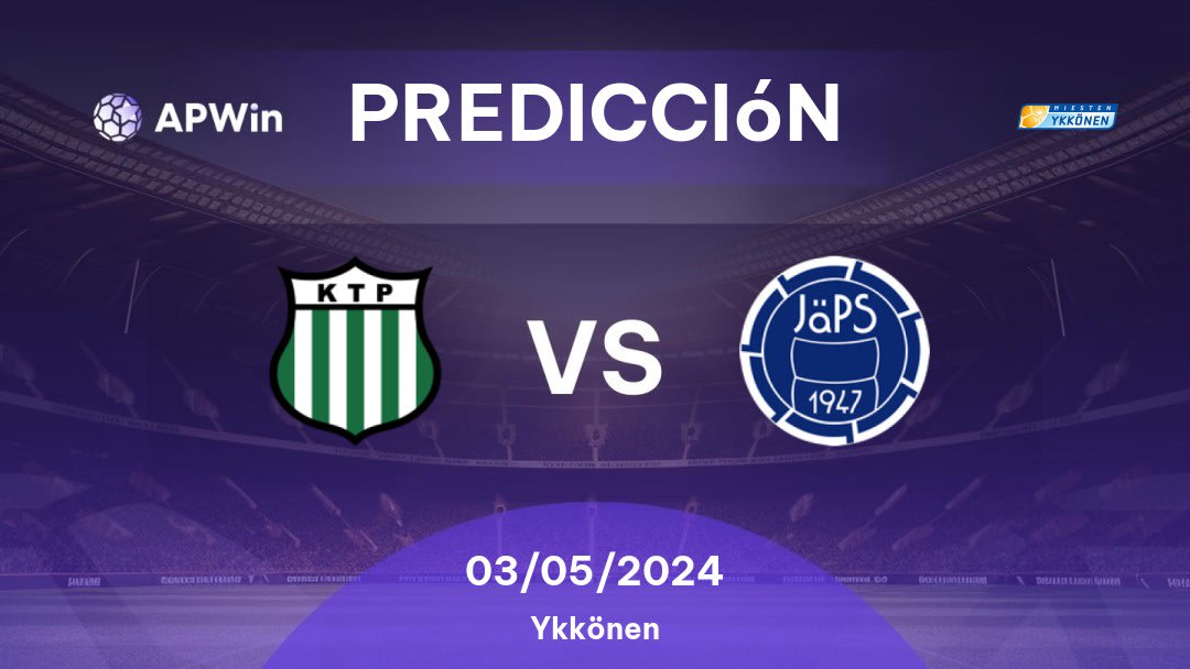 Predicciones KTP vs JäPS: 03/05/2024 - Finlandia Ykkönen