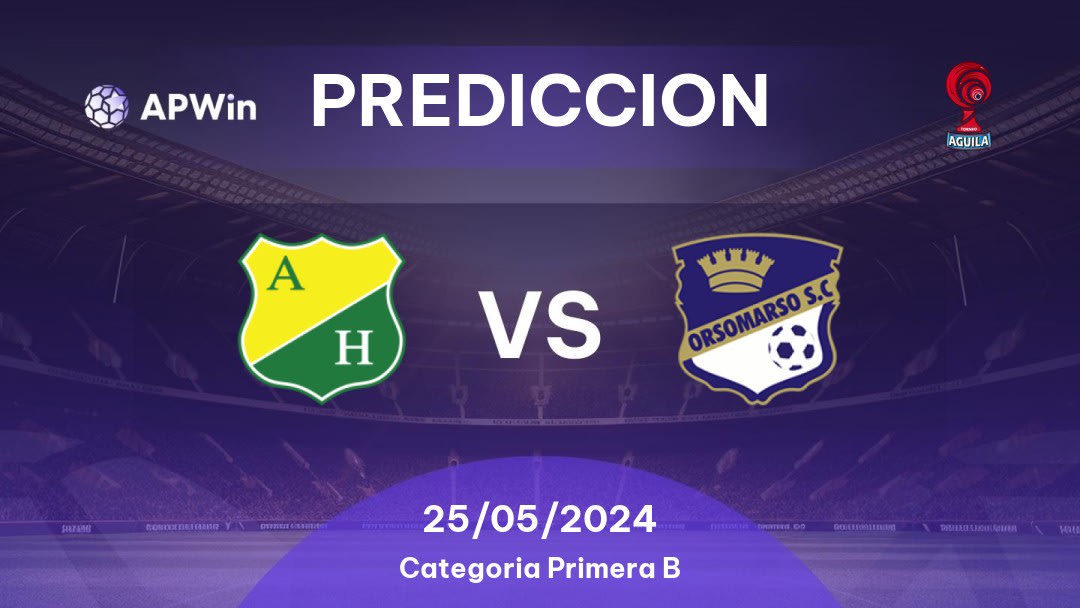 Predicciones Atlético Huila vs Orsomarso: 02/05/2024 - Colombia Categoria Primera B