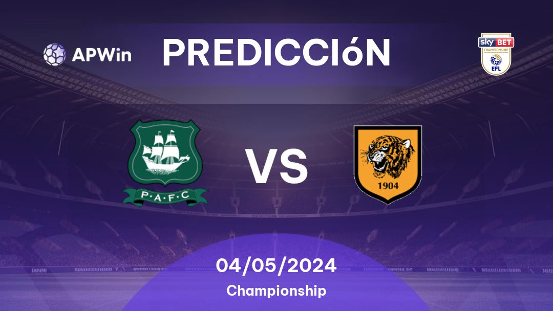 Predicciones Plymouth Argyle vs Hull City: 04/05/2024 - Inglaterra Championship