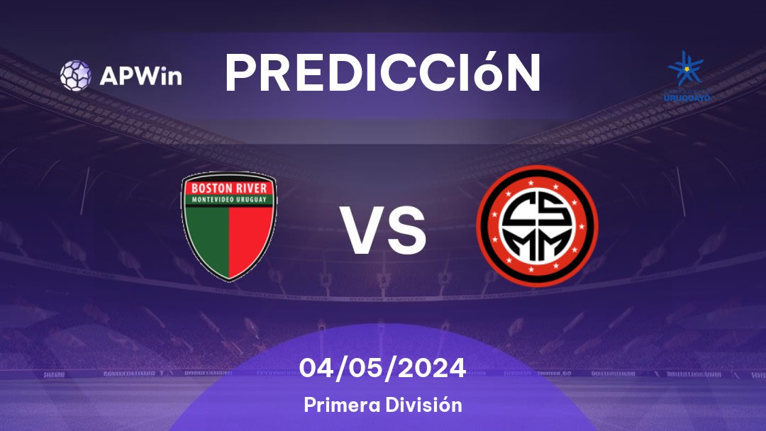 Predicciones Boston River vs Miramar Misiones: 04/05/2024 - Uruguay Primera División