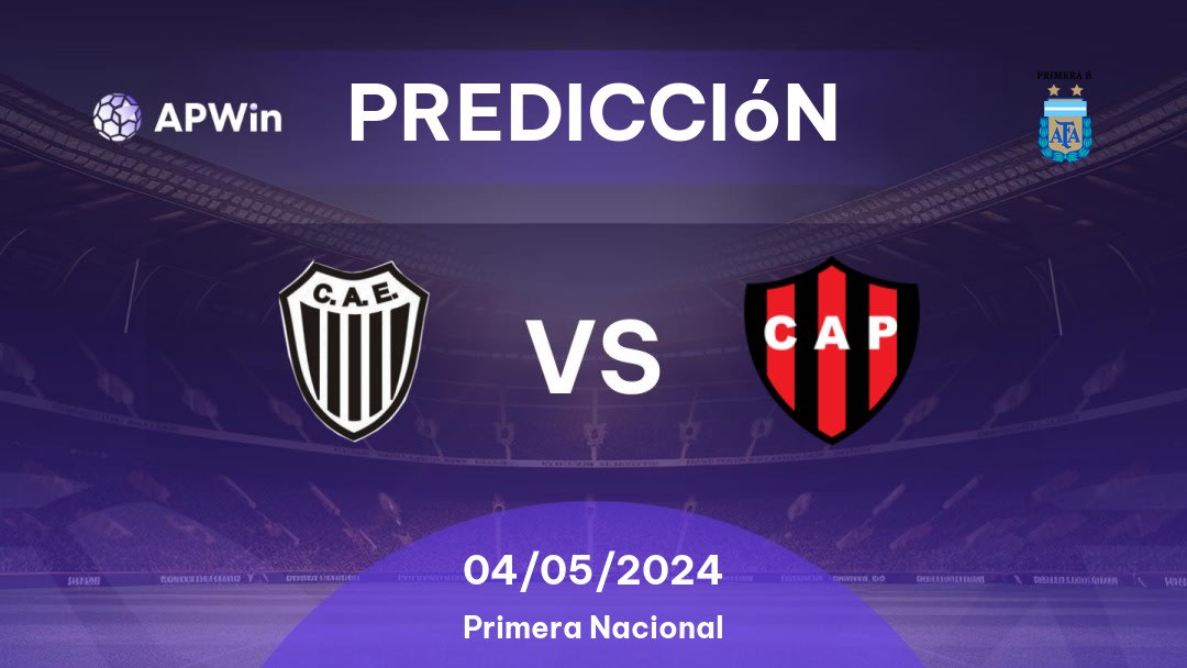 Predicciones Estudiantes Caseros vs Patronato: 04/05/2024 - Argentina Primera B Nacional