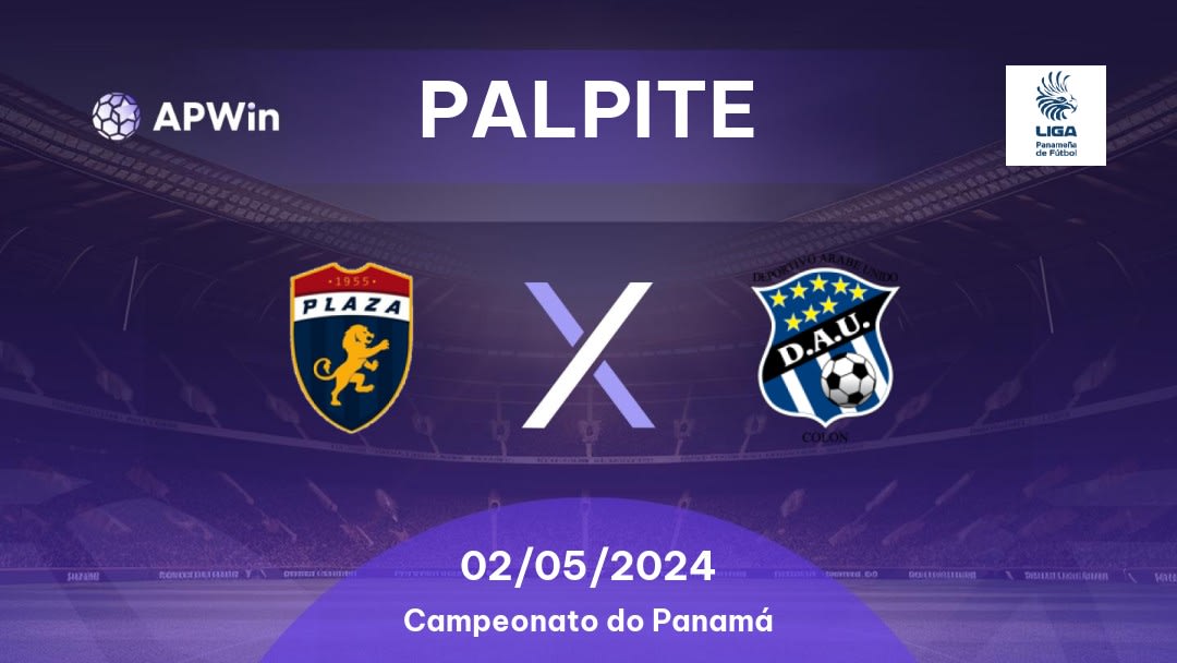 Palpite Plaza Amador x Árabe Unido: 01/04/2023 - Campeonato do Panamá