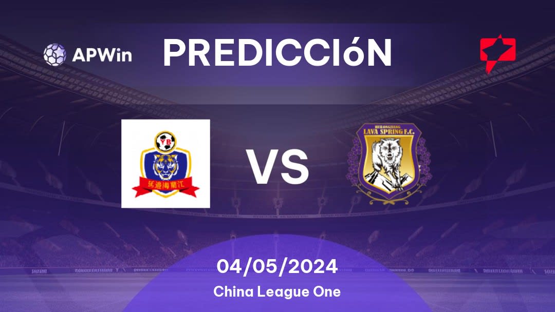 Predicciones Yanbian Longding vs Heilongjiang Lava Spring: 04/05/2024 - China China League One