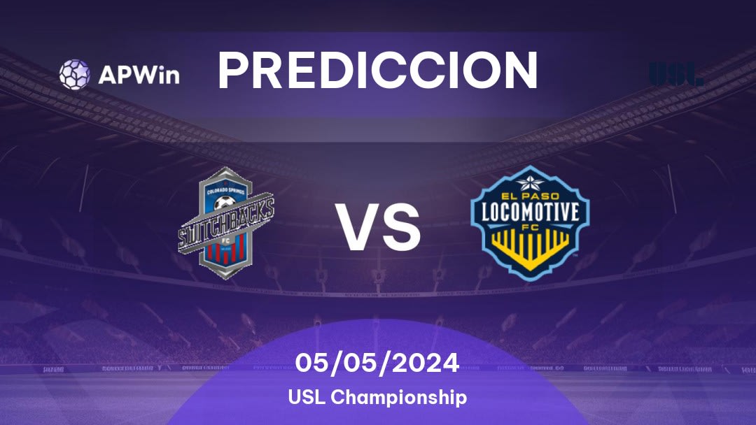 Predicciones Colorado Springs vs El Paso Locomotive: 04/05/2024 - Estados Unidos de América USL Championship