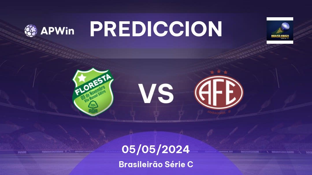 Predicciones Floresta vs Ferroviária: 04/05/2024 - Brasil Brasileirão Série C