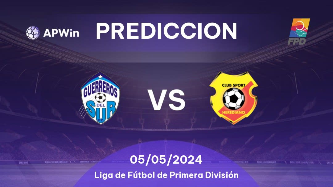 Predicciones Pérez Zeledón vs Herediano: 05/05/2024 - Costa Rica Liga de Fútbol de Primera División