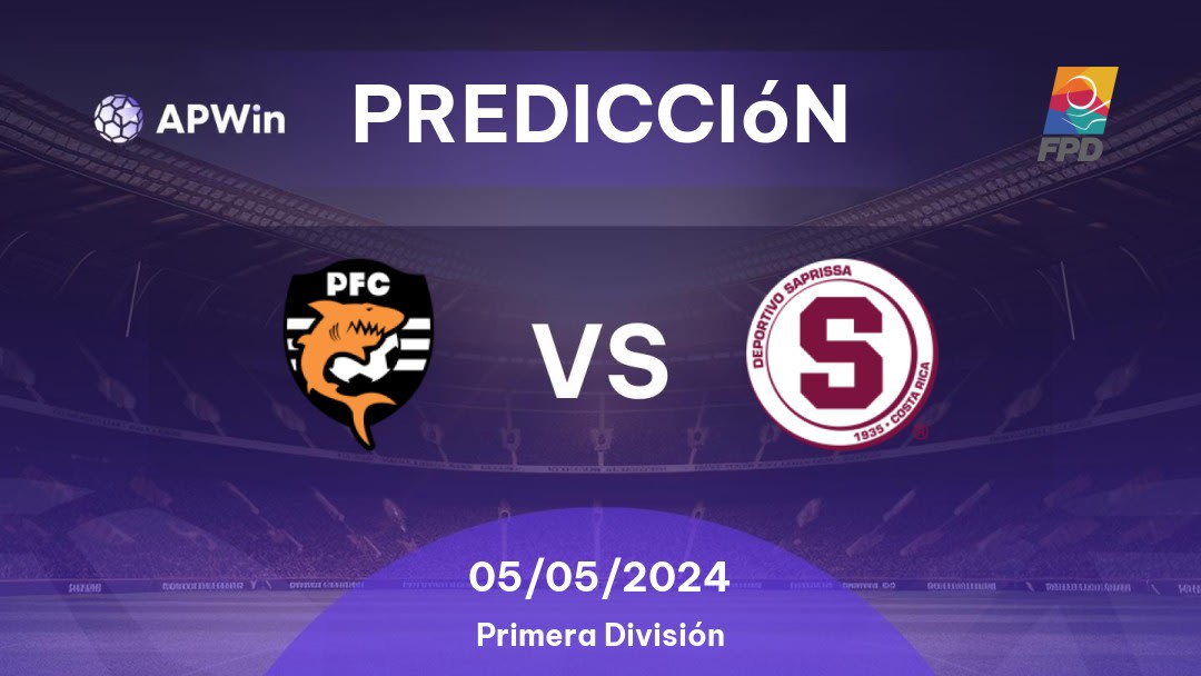 Predicciones Puntarenas vs Deportivo Saprissa: 05/05/2024 - Costa Rica Liga de Fútbol de Primera División