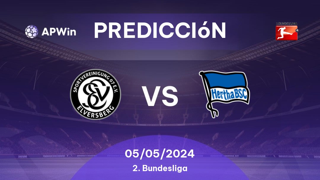 Predicciones Elversberg vs Hertha BSC: 05/05/2024 - Alemania Bundesliga 2