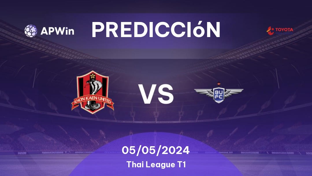 Predicciones Khon Kaen United vs Bangkok United: 05/05/2024 - Tailandia Thai League T1