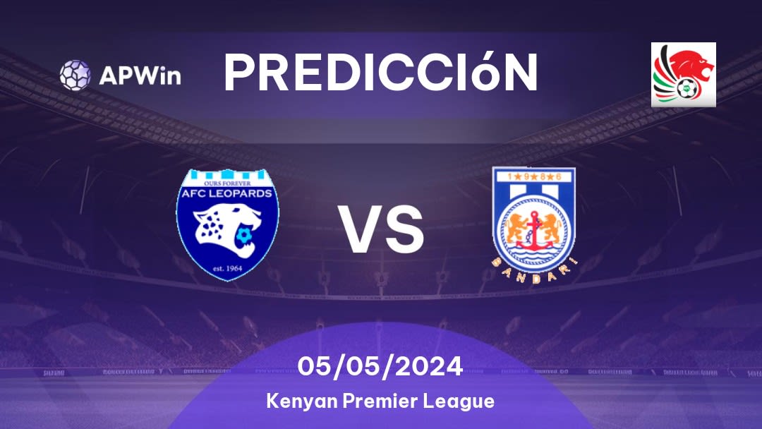 Predicciones Leopards vs Bandari: 05/05/2024 - Kenia Kenyan Premier League
