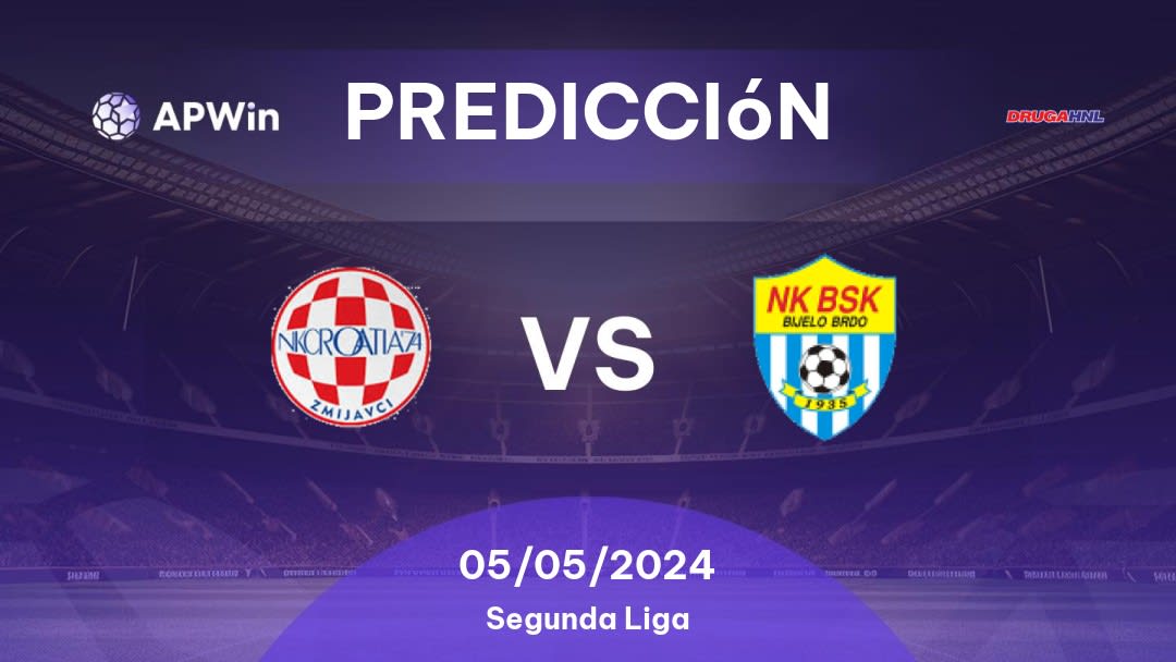 Predicciones Croatia Zmijavci vs Bijelo Brdo: 05/05/2024 - Croacia Druga HNL