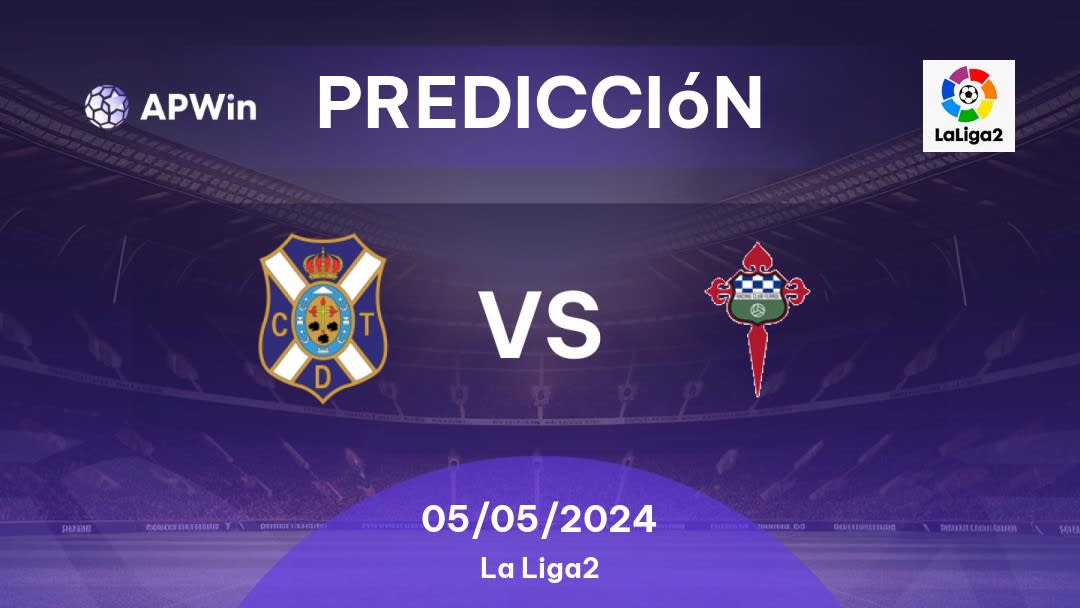 Predicciones CD Tenerife vs Racing Club de Ferrol: 05/05/2024 - España Segunda División