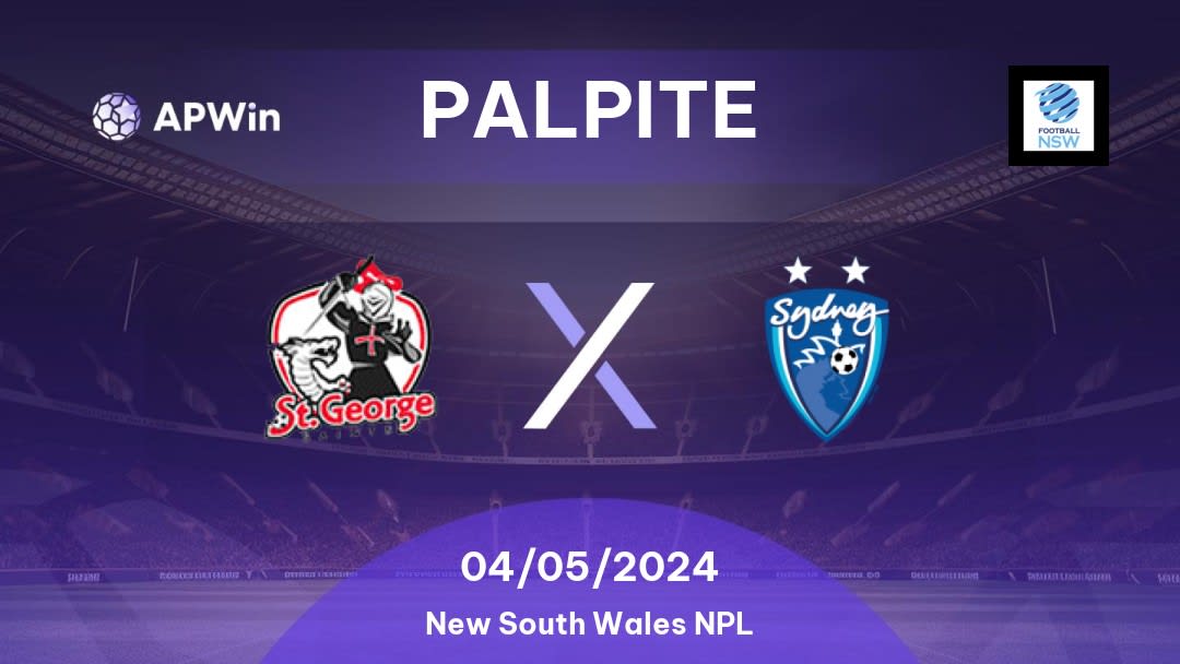 Palpite St. George Saints x Sydney Olympic: 04/05/2024 - New South Wales NPL