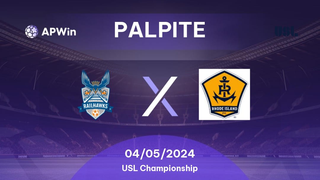 Palpite North Carolina FC x Rhode Island: 04/05/2024 - USL Championship