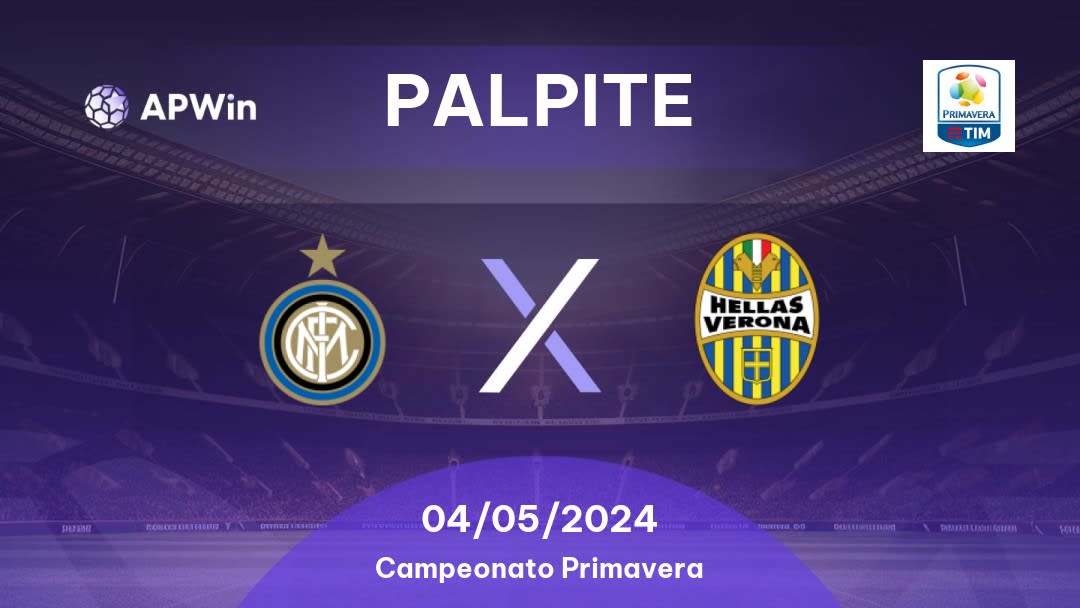 Palpite Inter Milan U19 x Verona U19: 04/05/2024 - Campeonato Primavera