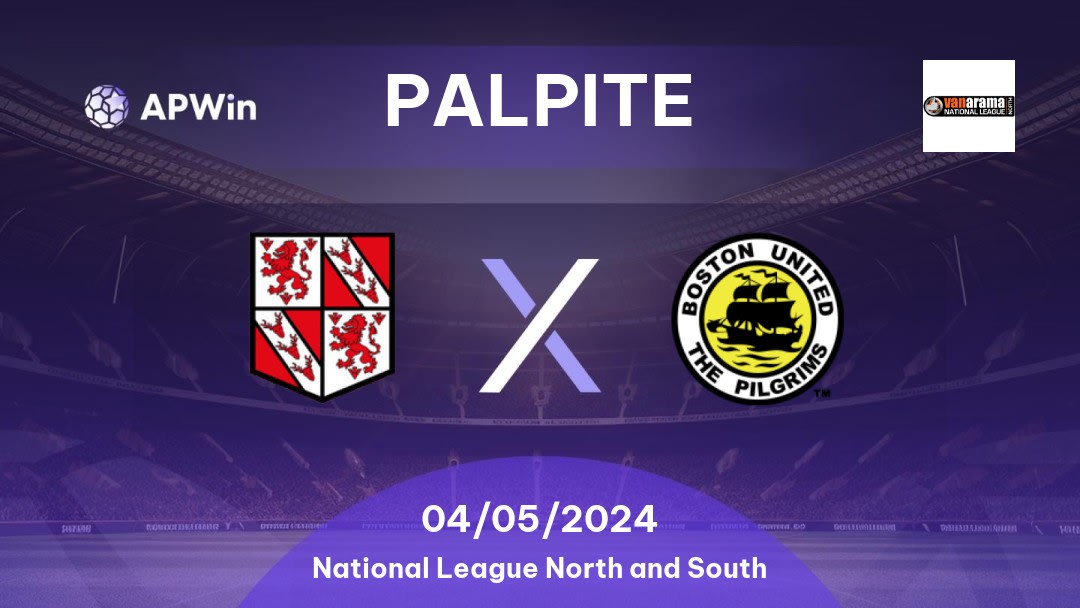 Palpite Brackley Town x Boston United: 25/10/2022 - Inglaterra National League North and South