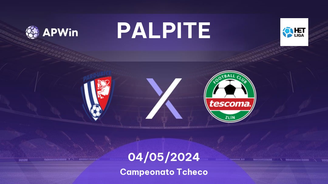 Palpite Pardubice x Zlín: 21/05/2023 - Campeonato Tcheco