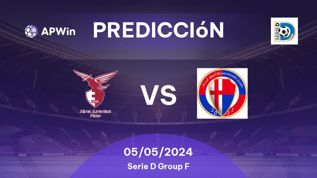Predicciones Fano vs Real Monterotondo Scalo: 05/05/2024 - Italia Serie D Group F