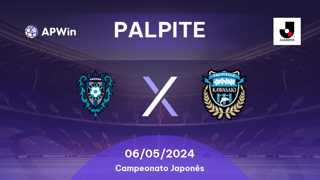 Palpite Avispa Fukuoka x Kawasaki Frontale: 06/05/2024 - Campeonato Japonês