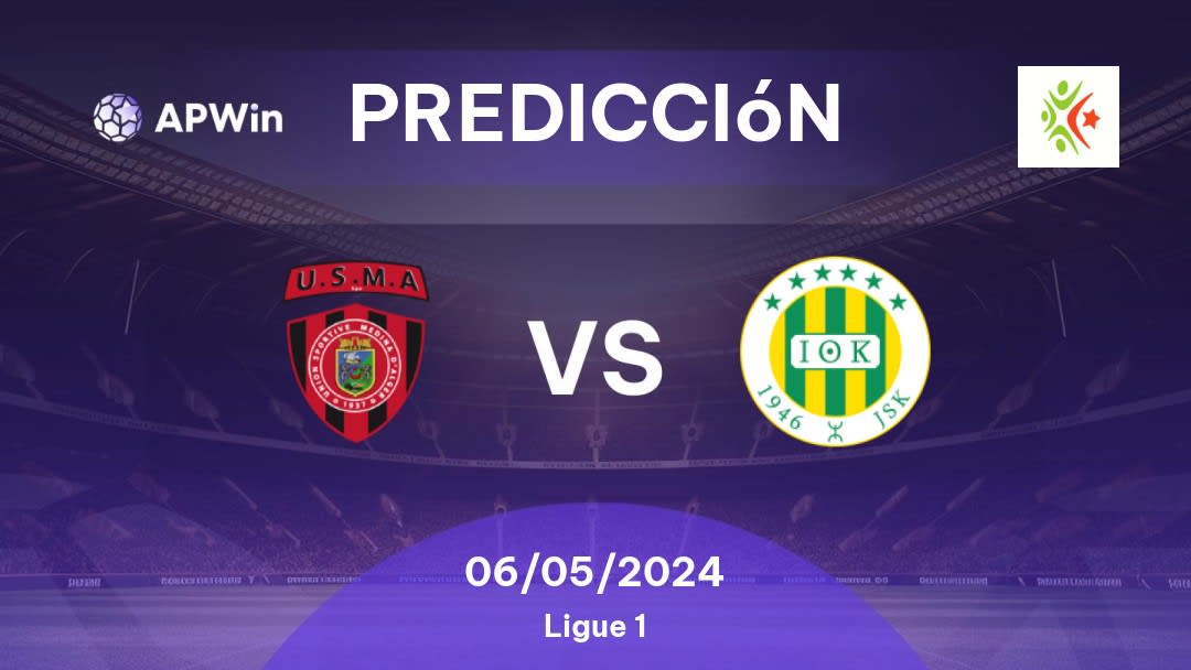 Predicciones USM Alger vs JS Kabylie: 06/05/2024 - Argelia Ligue 1