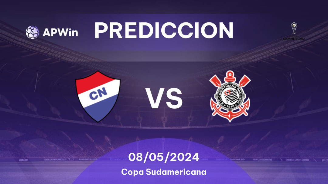 Predicciones Nacional Asunción vs Corinthians: 08/05/2024 - Sudamerica Copa Sudamericana